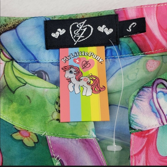 💗🌈SALE☘️ My Little Pony Sheer Bright Blouse - Picture 5 of 7